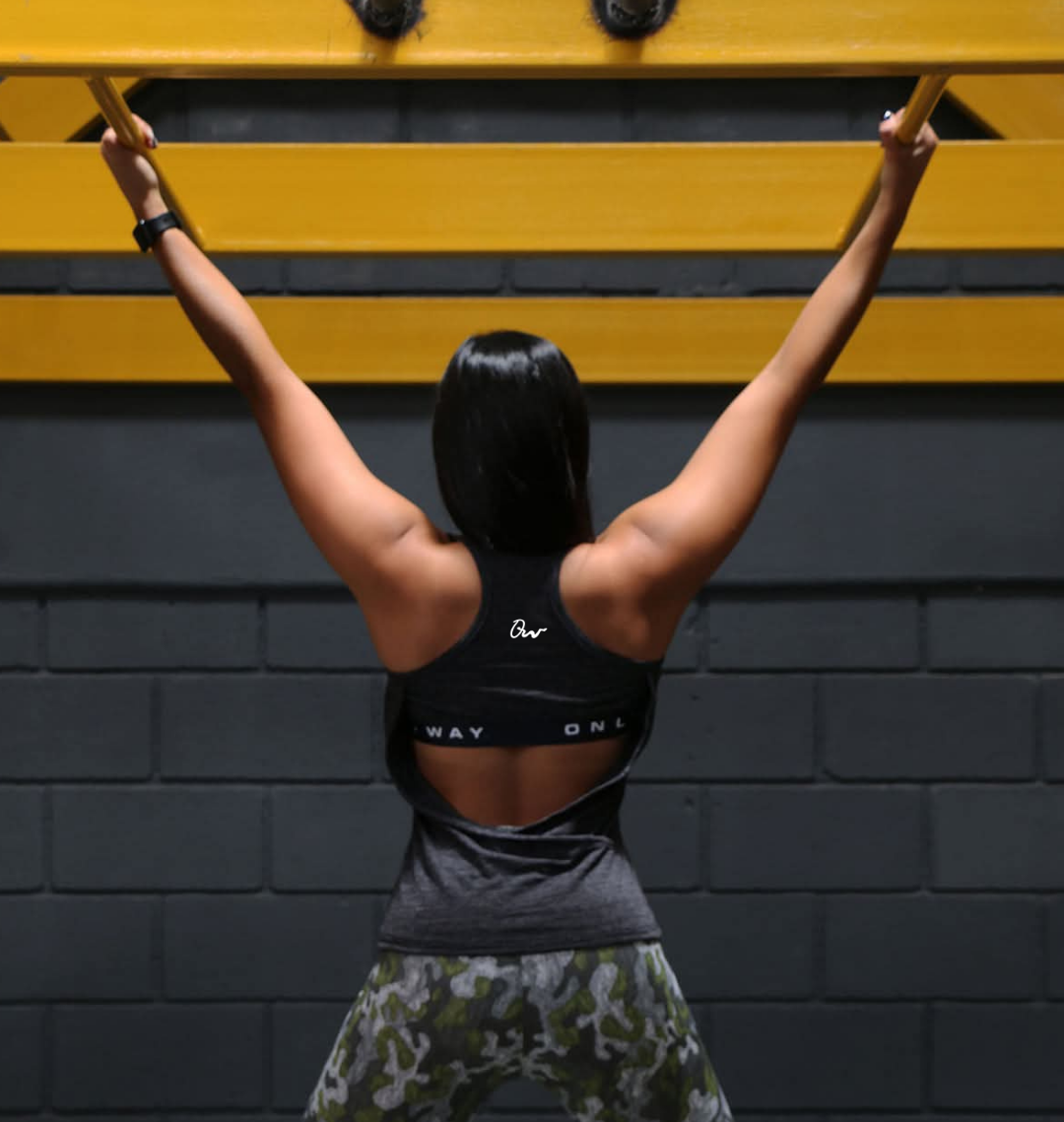 Athlete sprinting in motion